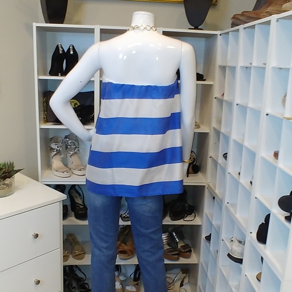 ERIKA CAVALLINI SEMI COUTURE STRIPED TOP - Picture 10 of 13